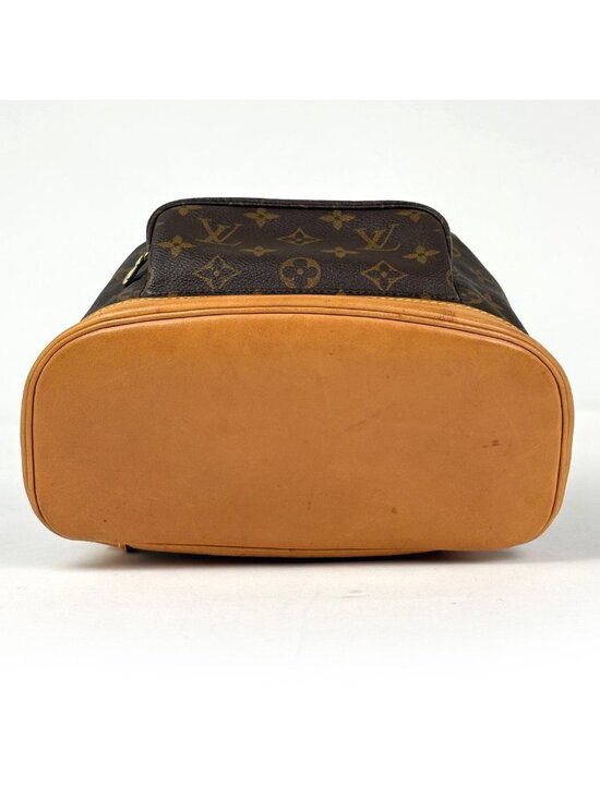 Louis Vuitton Montsouris MM Backpack Monogram Brown